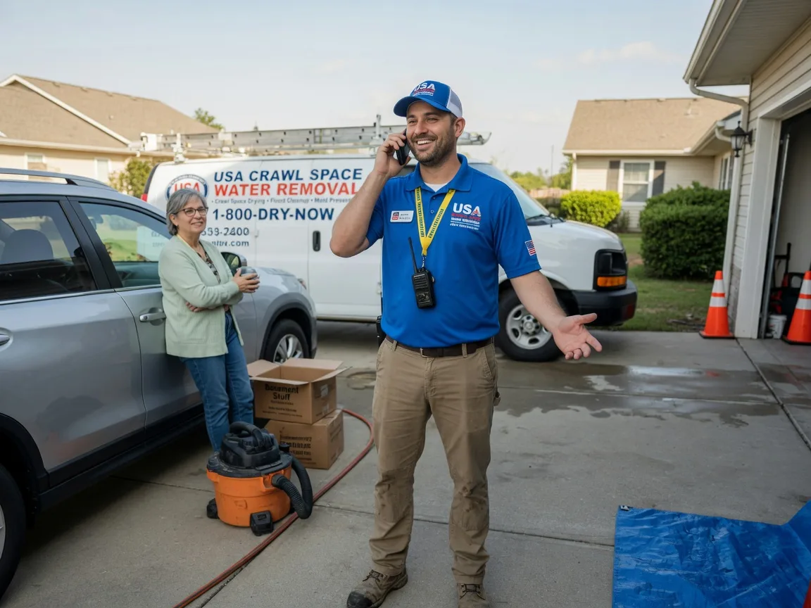 Crawl Space Water Removal Corapeake, NC FAQs